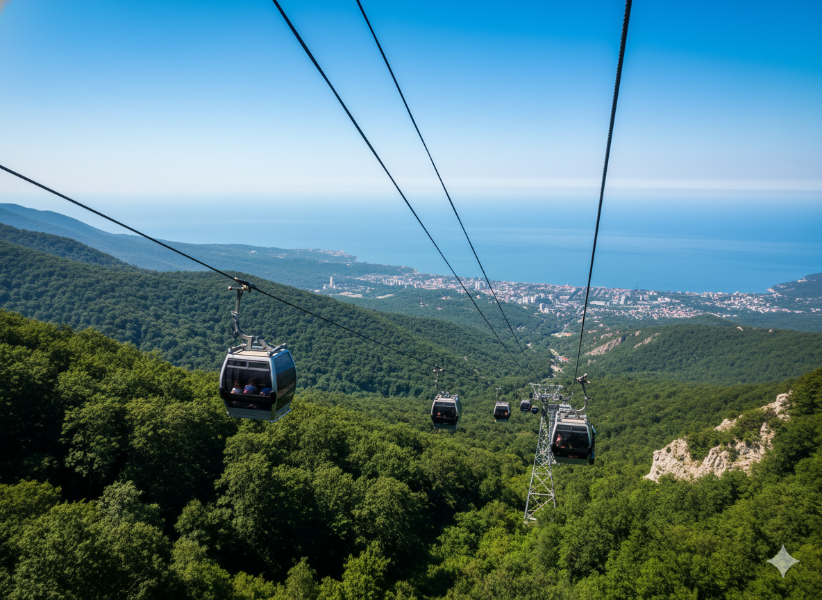 Канатные дороги в Геленджике: где покататься и что стоит знать